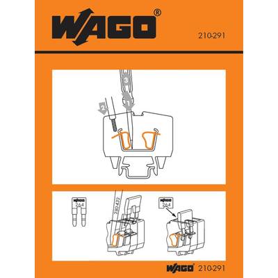 WAGO 210-291 Handhabungsaufkleber  100 St.