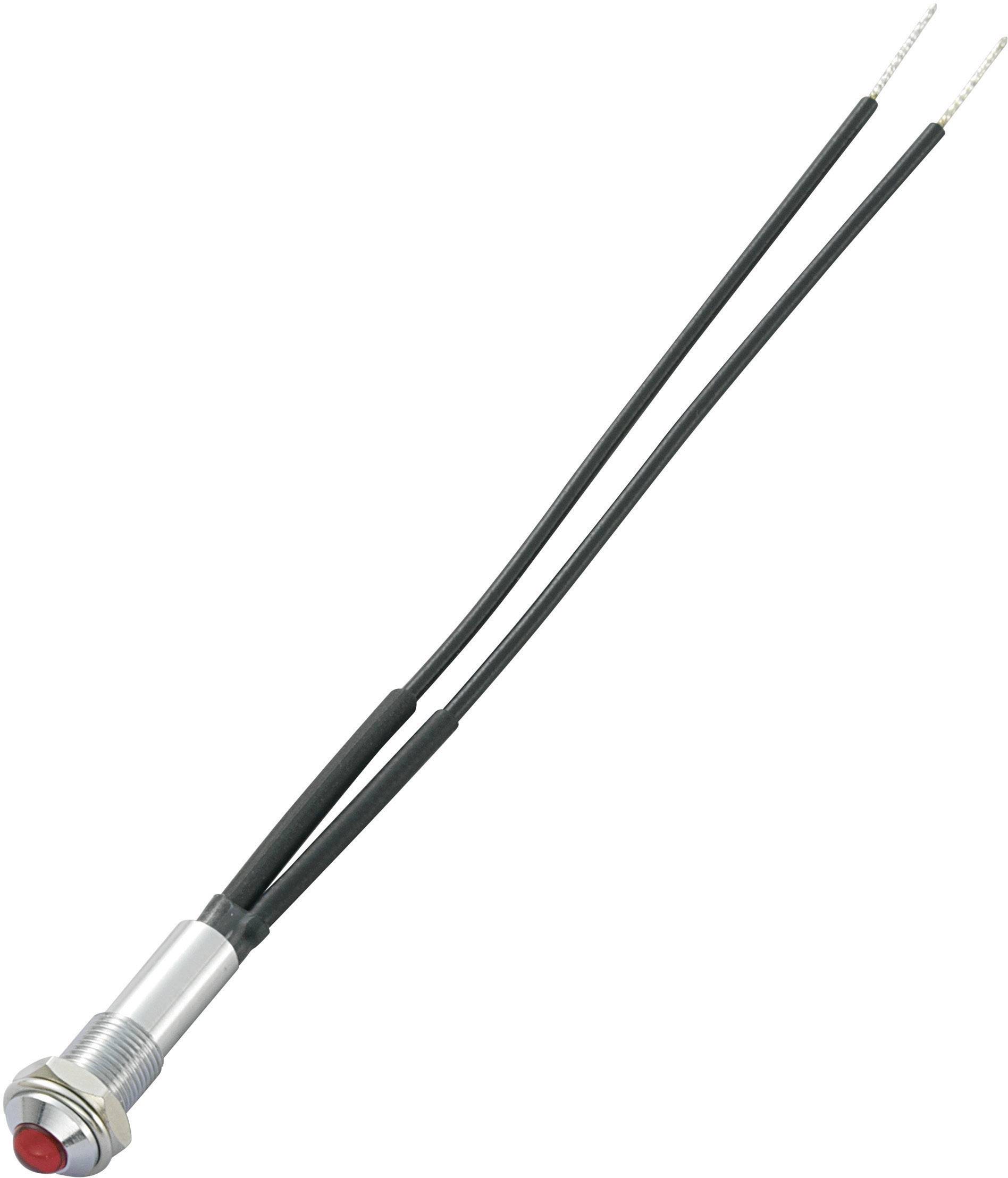 Sedeco 726665 Standaard signaallamp met lamp Rood 1 stuk(s) afbeelding