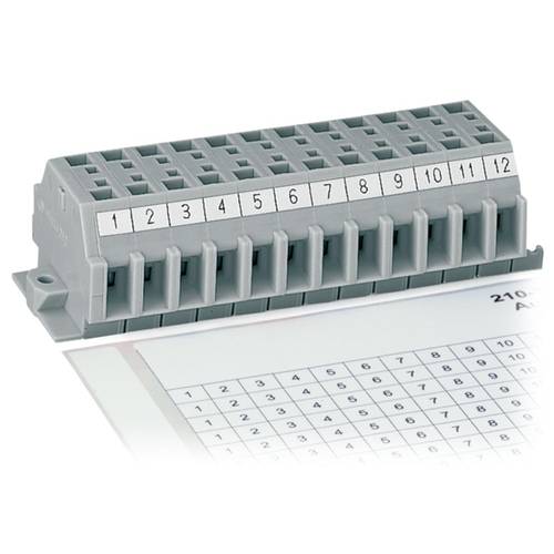 WAGO 210-333/600-103 Beschriftungsstreifen selbstklebend Weiß 1 St.