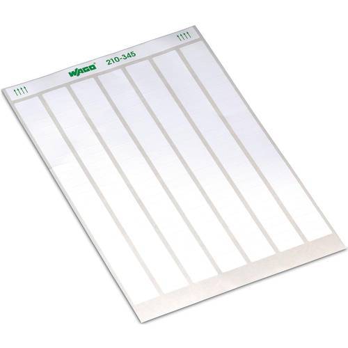 WAGO 210-345 Selbstklebeschild Weiß 1 St.
