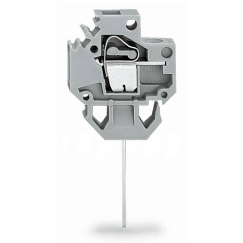 WAGO 226-102 Federkraftklemmblock 4.00 mm² Polzahl 1 Grau 150 St.