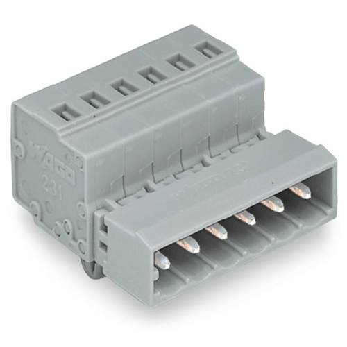 WAGO Stiftleiste (Standard) 300 Polzahl Gesamt 12 Rastermaß: 5 mm 231-612/018-000 25 St.