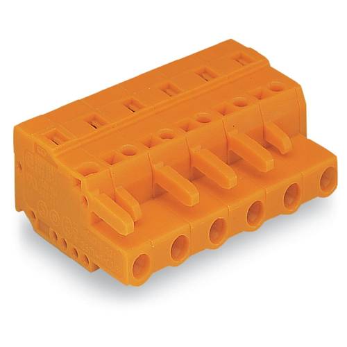 WAGO Buchsengehäuse-Kabel 231 Polzahl Gesamt 2 Rastermaß: 7.62 mm 231-702/026-000 100 St.