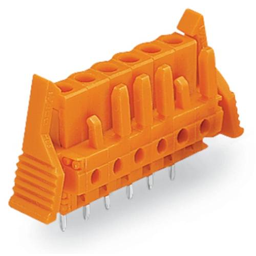 WAGO Buchsengehäuse-Platine 232 Polzahl Gesamt 6 Rastermaß: 5.08 mm 232-166/039-000 50 St.