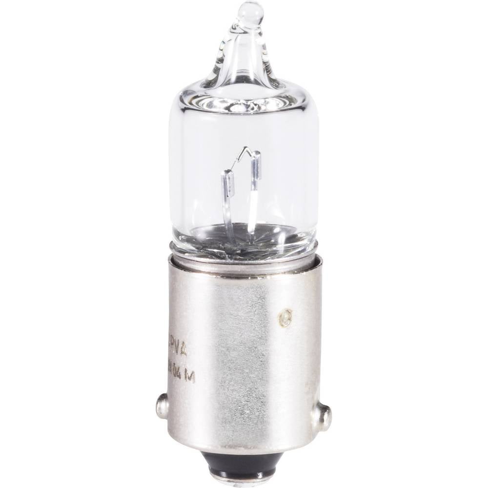 Miniatuur-halogeenlampen C 12 V 20 W 1.66 A Fitting=BA9s Transparant Barthelme Inhoud: 1 stuks