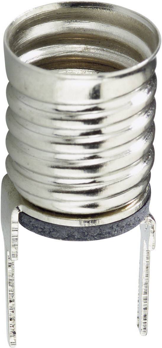 TRU COMPONENTS 794953 Lampenfassung Sockel (Miniaturlampen): E10 Anschluss:  Lötstift 1St.