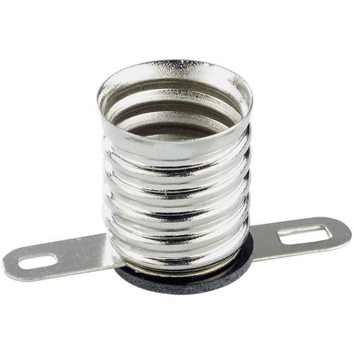 TRU COMPONENTS 794956 Lampenfassung Sockel (Miniaturlampen): E10 Anschluss (Sockel): Lötöse 1 St.