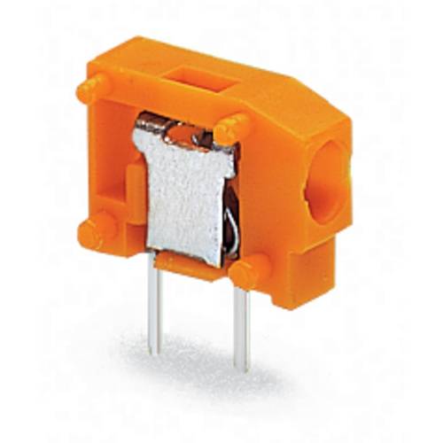 WAGO 235-101/330-000 Federkraftklemmblock 0.75 mm² Polzahl 1 Orange 800 St.