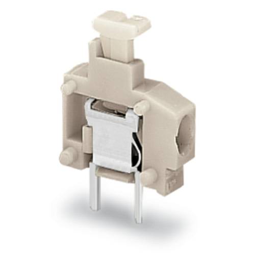 WAGO 235-201 Federkraftklemmblock 1.50 mm² Polzahl 1 Lichtgrau 800 St.