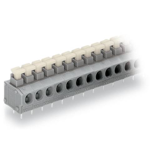 Thumbnail - WAGO 235-407/331-000 Federkraftklemmblock 0.75 mm² Polzahl 7 Grau 120 St.