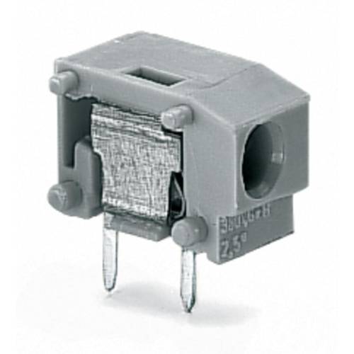 WAGO 235-752 Federkraftklemmblock 1.50 mm² Polzahl 1 Dunkelgrau 600 St.