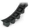 WAGO 236-402/334-604/997-405 Federkraftklemmblock 2.50 mm² Polzahl 2 Schwarz 140 St.