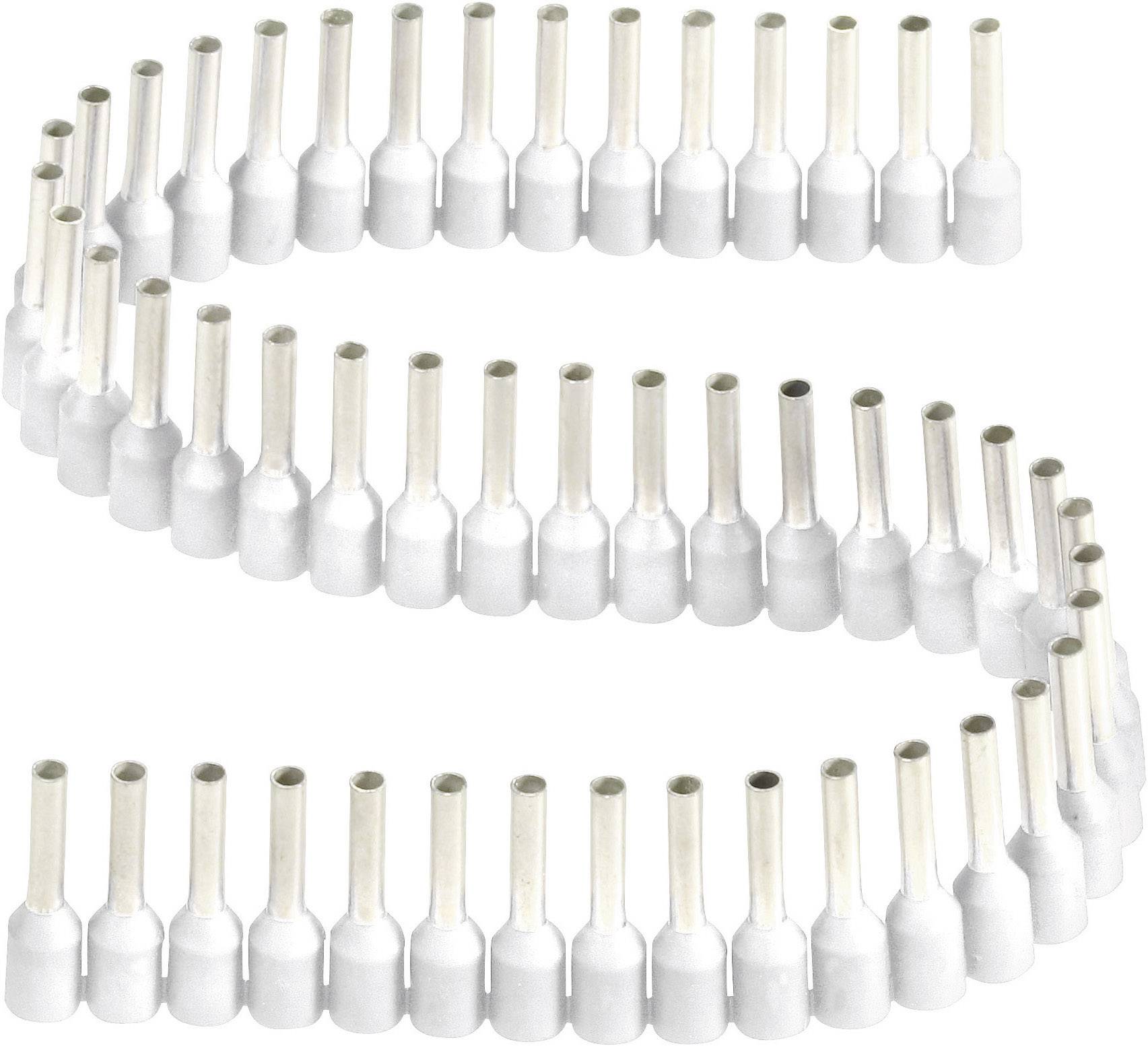 Vogt Verbindungstechnik 460208.00050 Kabelsko 0.75 mm² Delvist isoleret Hvid 50 stk