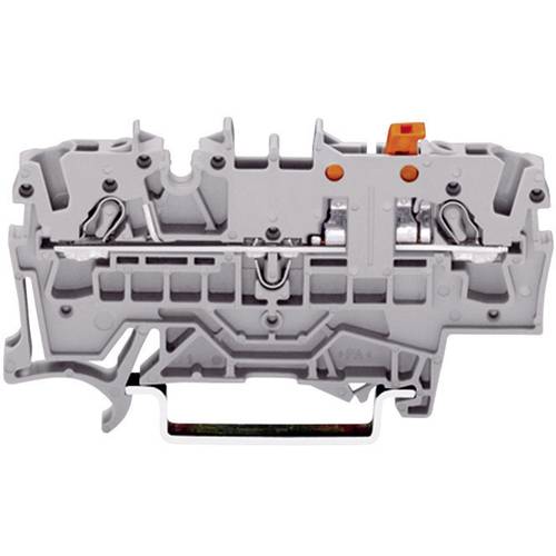 WAGO 2002-1671 Trennklemme 5.20 mm Zugfeder Belegung: L Grau 1 St.