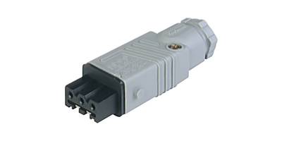 Connecteur d'alimentation électrique - IC AUTOMATION - circulaire / à  visser / à verrouillage