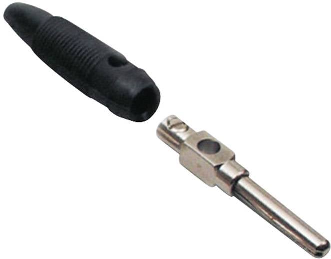 Bananenkupplung Büschelstecker Bananenbuchse schwarz für 4mm Bananenstecker