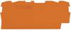 WAGO 2004-1292 Abschluss- und Trennplatte Orange 1 St.