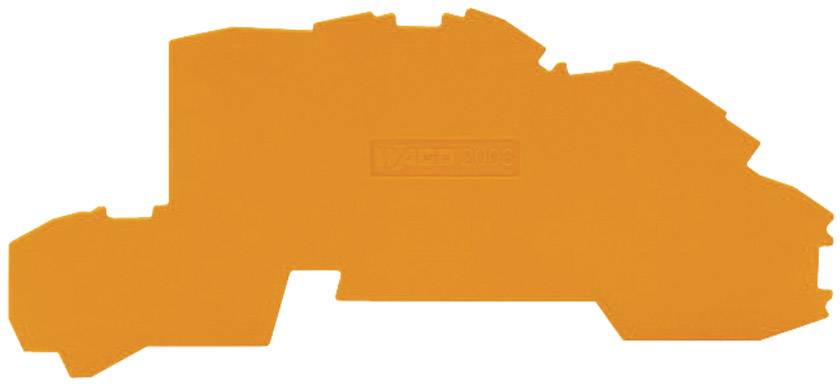 WAGO Top Job S Abschl. u.      2003-7692      Zwischenplatte f. Reihenkl. orange