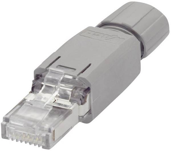 WAGO RJ45-Steckverbinder IP20 - CAT5e 750-975 Stecker, gerade Pole: 8P8C Polzahl Sensoren 8P8C Grau 1 St.