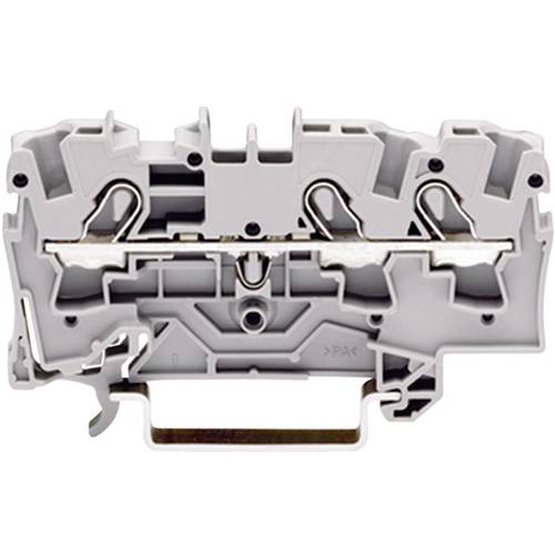 WAGO 2004-1304 Durchgangsklemme 6.20 mm Zugfeder Belegung: N Blau 1 St.