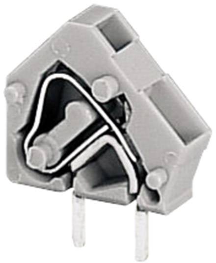 WAGO 236-402 Federkraftklemmblock 2.50 mm² Polzahl 2 Grau 1 St.