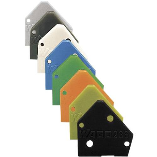 WAGO 236-100 Abschlussplatte Grau 1 St.