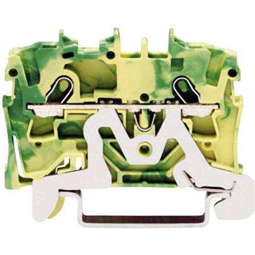 WAGO 2001-1207 Schutzleiterklemme 4.20 mm Zugfeder Belegung: PE Grün, Gelb 1 St.