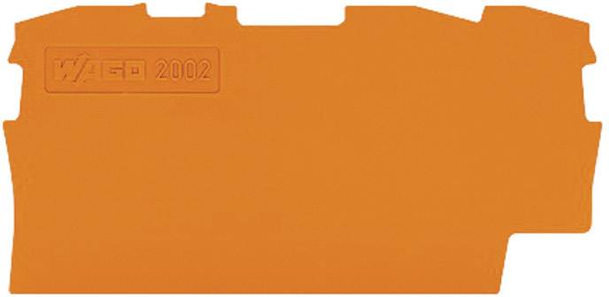 WAGO Abschluss-und 2000-1492 Zwischenplatte 0,7 mm dick orange 2000-