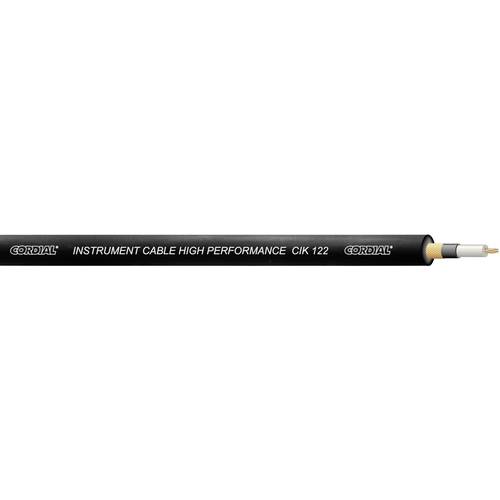 Thumbnail - Cordial CIK 122 BLACK 100 Instrumentenkabel 1 x 0.22 mm² Schwarz Meterware