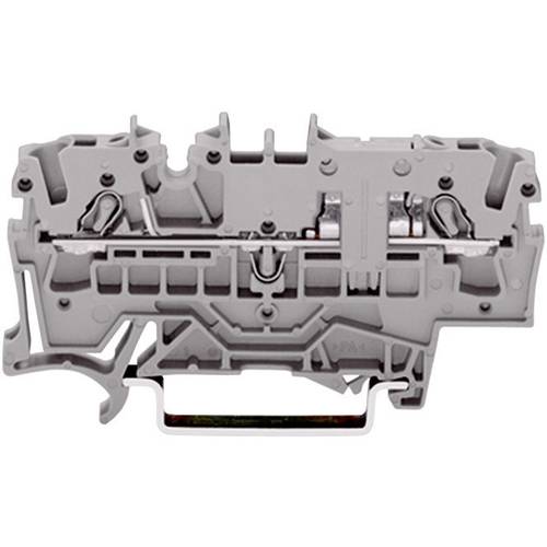 WAGO 2002-1601 Durchgangsklemme 5.20 mm Zugfeder Belegung: L Grau 1 St.