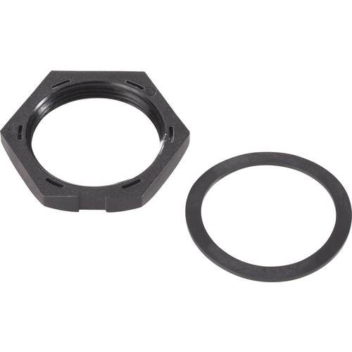 Gegenmutter mit Dichtung für USB Steckverbinder IP67 TC-A-ACCSET-1-203 Gegenmutter mit Dichtung für Einbaubuchse 1586506...