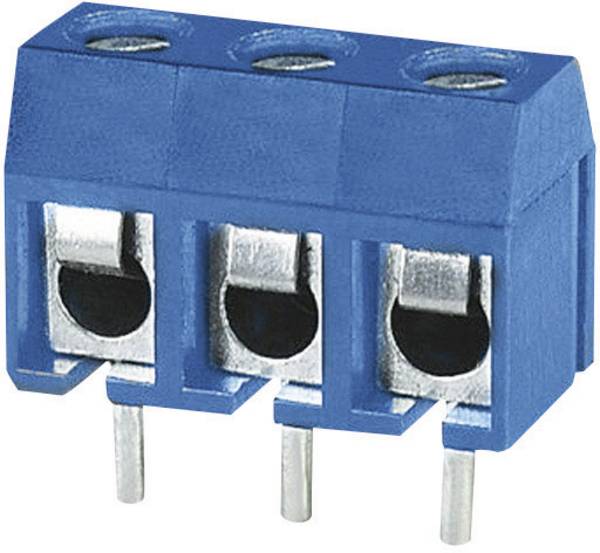 Degson DG301-5.0-03P-12 Schraubklemmblock 1.50 mm² Polzahl 3 Blau 1 St.