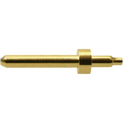 Stäubli S1-B Sicherungs-Steckverbinder Stecker, Einbau vertikal Stift-Ø: 1 mm Gold 1 St. 