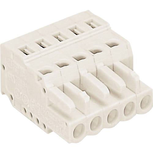 WAGO Buchsengehäuse-Kabel 721 Polzahl Gesamt 2 Rastermaß: 5 mm 721-102/026-000 1 St.