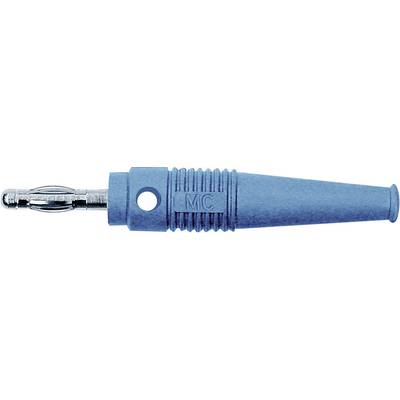 Stäubli L-41Q Lamellenstecker Stecker, gerade Stift-Ø: 4 mm Blau 1 St. 