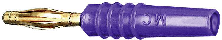 STÄUBLI SLS205-L Lamellenstecker Stecker, gerade Stift-Ø: 2 mm Violett 1 St.