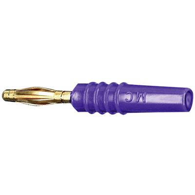 Stäubli SLS205-L Lamellenstecker Stecker, gerade Stift-Ø: 2 mm Violett 1 St. 