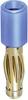 Stäubli R4/2-A Übergangsstecker Stecker 4 mm - Buchse 2 mm Blau 1 St.