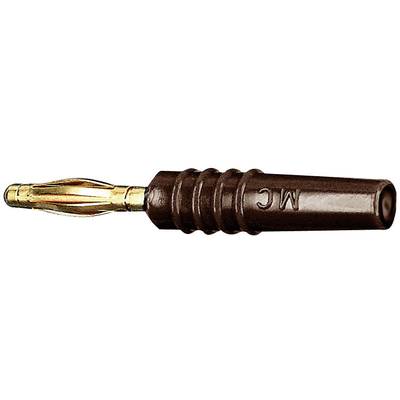 Stäubli SLS205-L Lamellenstecker Stecker, gerade Stift-Ø: 2 mm Braun 1 St. 