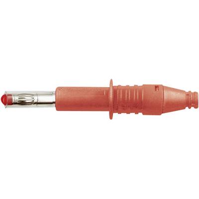 Stäubli X-GL-438 Lamellenstecker Stecker, gerade Stift-Ø: 4 mm Rot 1 St. 