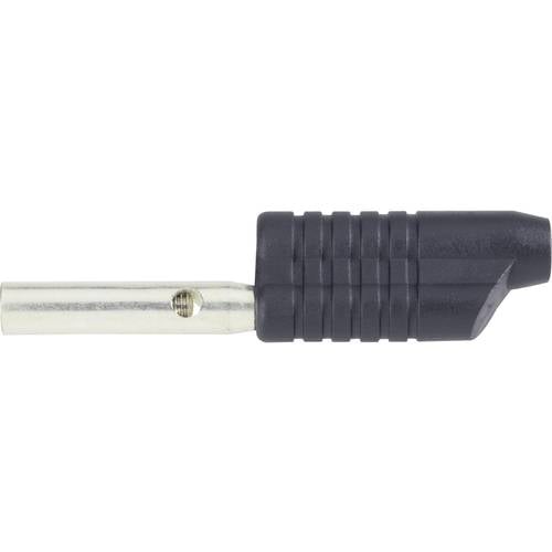 Schnepp S 4041 S Büschelstecker Stecker, gerade Stift-Ø: 4 mm Schwarz 1 St.