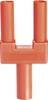 Schnepp SI-FK 19/4 mB rt Sicherheits-Kurzschlussstecker Rot Stift-Ø: 4 mm Stiftabstand: 19 mm 1 St.