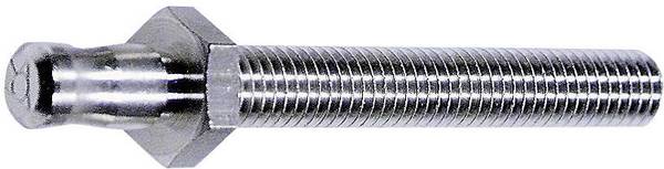 Stäubli POAG-S6/35 Laborstecker Stecker, Einbau vertikal Stift-Ø: 6 mm Messing 1 St.