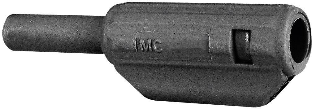 STÄUBLI SL205-K Lamellenstecker Stecker, gerade Stift-Ø: 2 mm Schwarz 1 St.