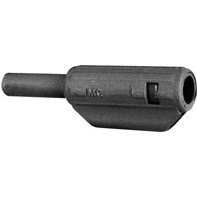 Stäubli SL205-K Lamellenstecker Stecker, gerade Stift-Ø: 2 mm Schwarz 1 St. 