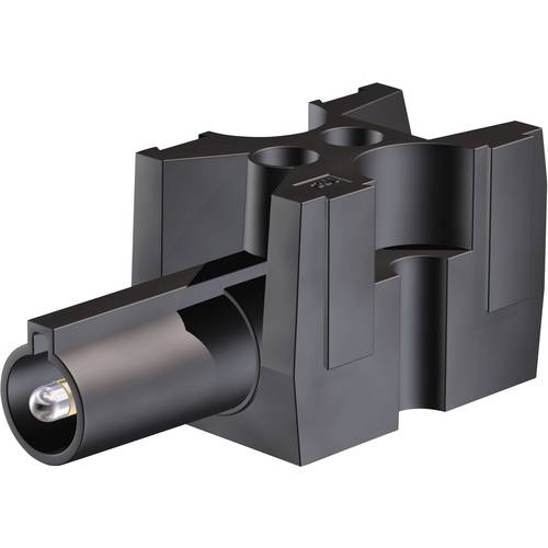 Stäubli 15.0186 P1/30-SSK Verbindungsklemme flexibel: -2.5 mm² starr: -2.5 mm² Polzahl: 1 1 St. Schwarz
