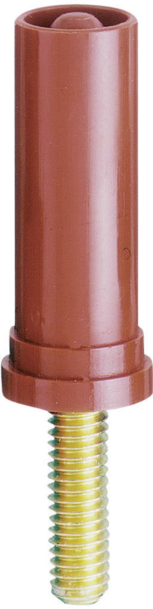 Stäubli SA400-VI Schraubadapter Gewindebolzen M4 - Stecker 4 mm Rot 1 St.