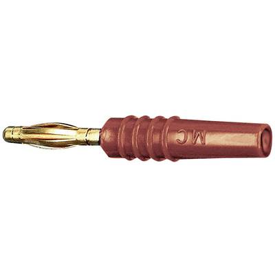 Stäubli SLS205-L Lamellenstecker Stecker, gerade Stift-Ø: 2 mm Rot 1 St. 
