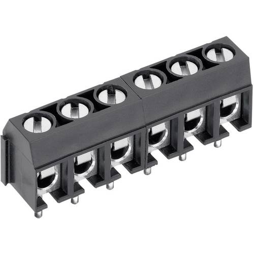 PTR Hartmann 50500020121G Schraubklemmblock 1.50 mm² Polzahl 2 Grau 1 St.