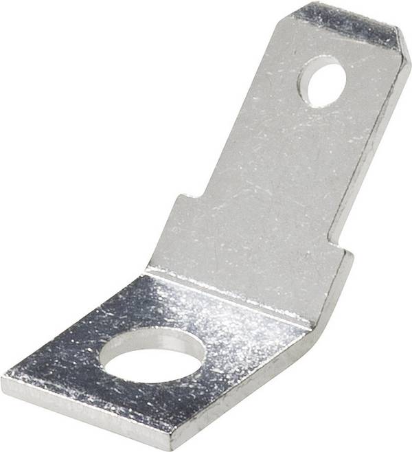 Vogt Verbindungstechnik 3815.67 Steckzunge Steckbreite: 4.8 mm Steckdicke: 0.8 mm 45 ° Unisoliert Metall 1 St.